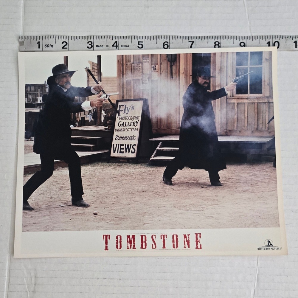 Tombstone 1993‎ Vintage 8x10 Movie Photo Sam Elliott Bill Paxton Western Agfa